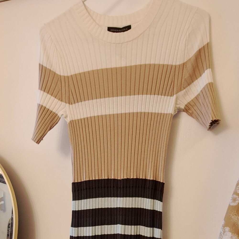 NWT Petite Small Midi Dress (Banana Republic)